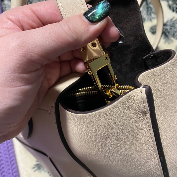 Michael Kors Leather Bucket Bag - Picture 10 of 12